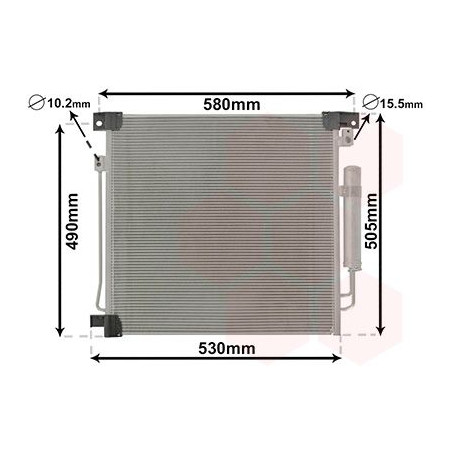 Condenseur avec bouteille