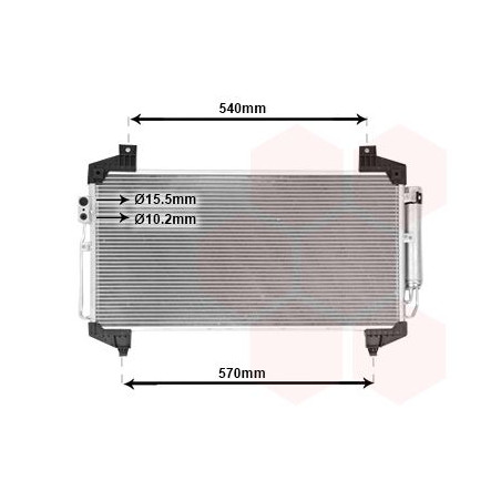 Condenseur avec bouteille