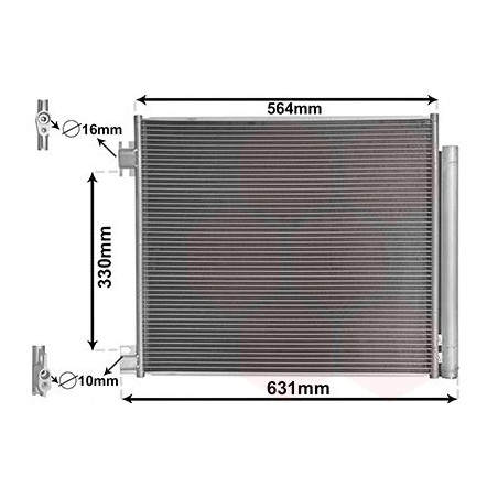 Condenseur avec bouteille