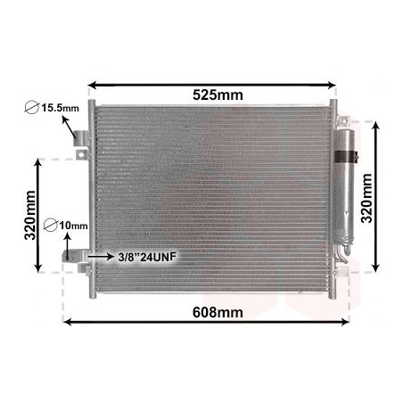 Condenseur avec bouteille