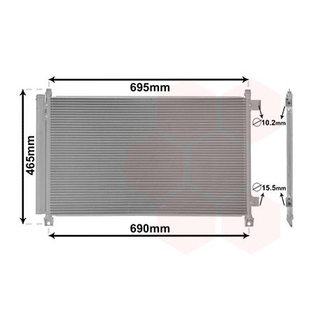 Condenseur avec bouteille