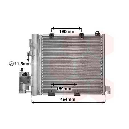 Condenseur avec bouteille