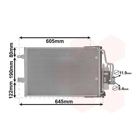 Condenseur avec bouteille