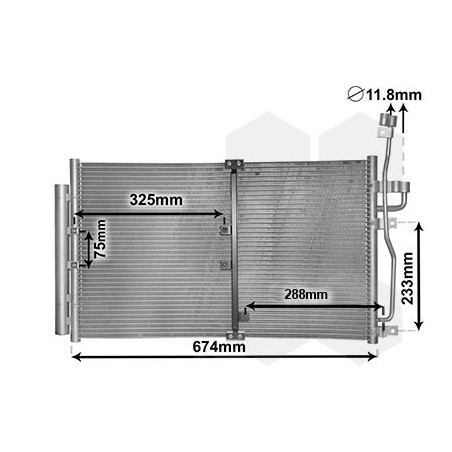 Condenseur avec bouteille