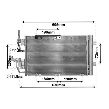 Condenseur avec bouteille