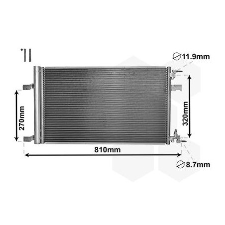 Condenseur avec bouteille