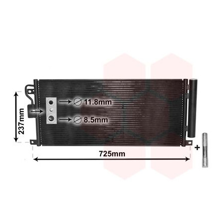 Condenseur avec bouteille
