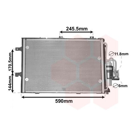 Condenseur avec bouteille