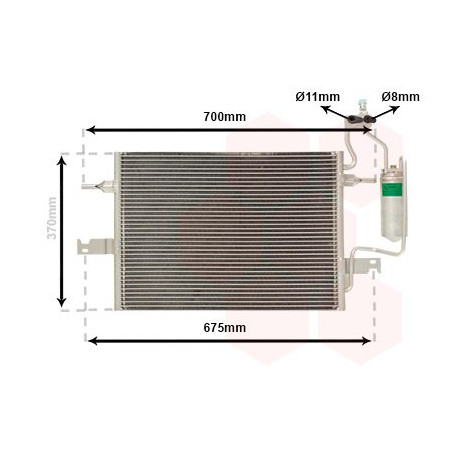 Condenseur avec bouteille
