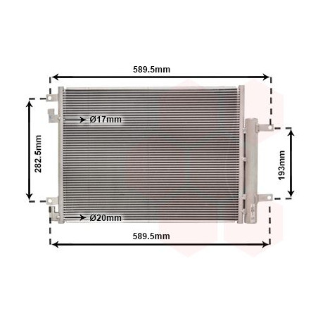 Condenseur avec bouteille