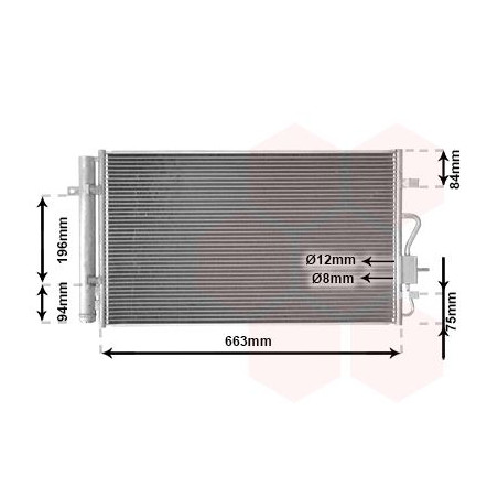 Condenseur avec bouteille