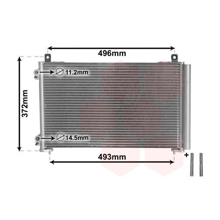 Condenseur avec bouteille