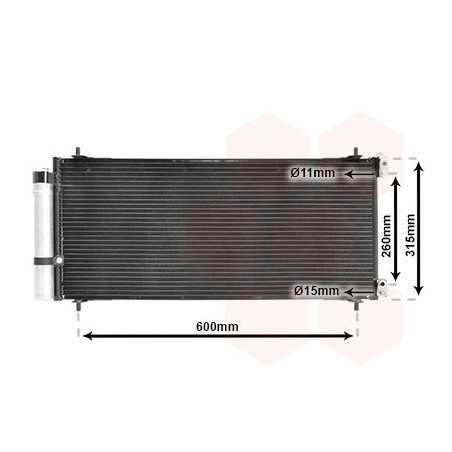 Condenseur avec bouteille