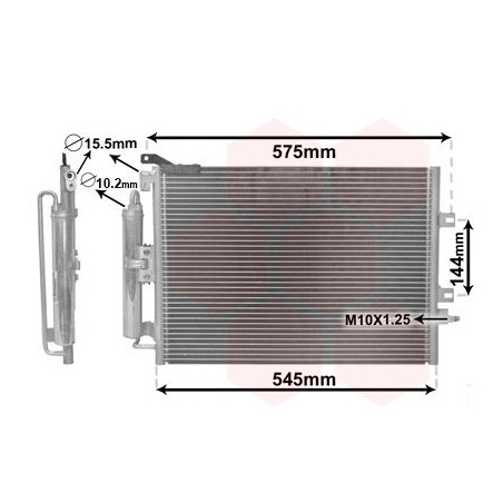 Condenseur avec bouteille