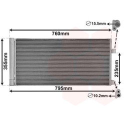 Condenseur avec bouteille