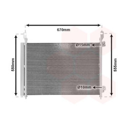 Condenseur avec bouteille