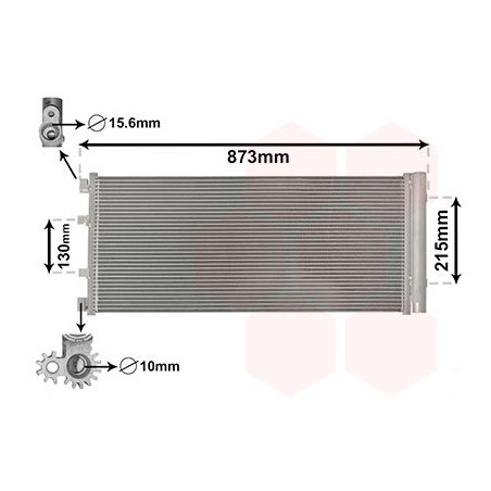 Condenseur avec bouteille