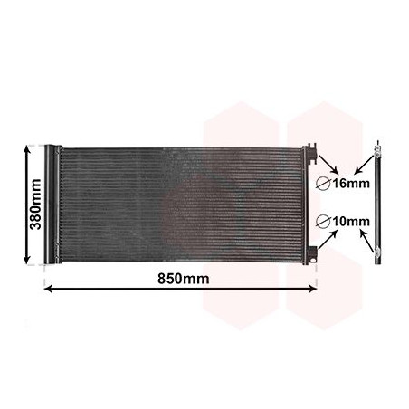 Condenseur avec bouteille