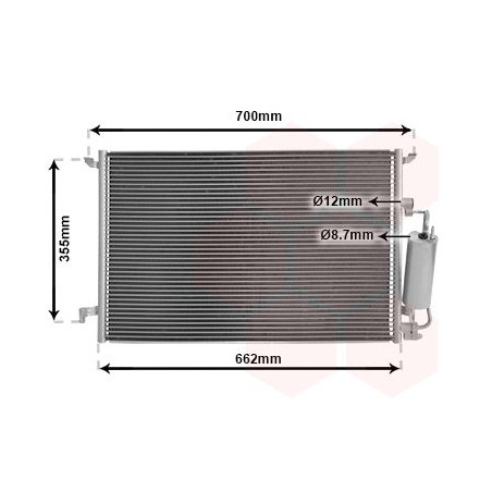 Condenseur avec bouteille
