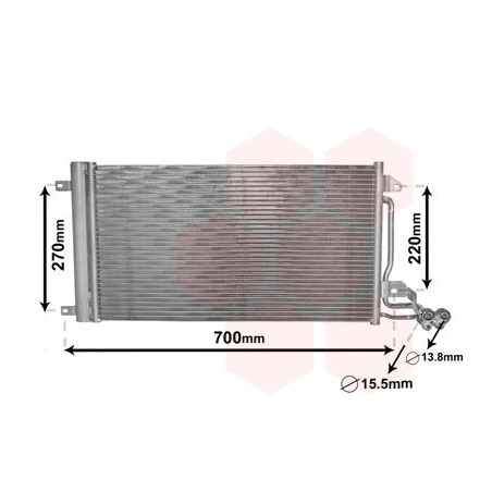 Condenseur avec bouteille