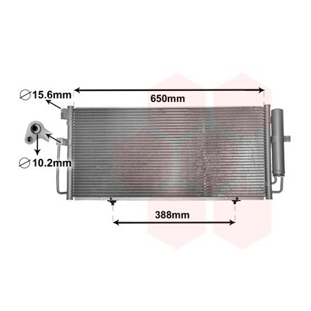 Condenseur avec bouteille