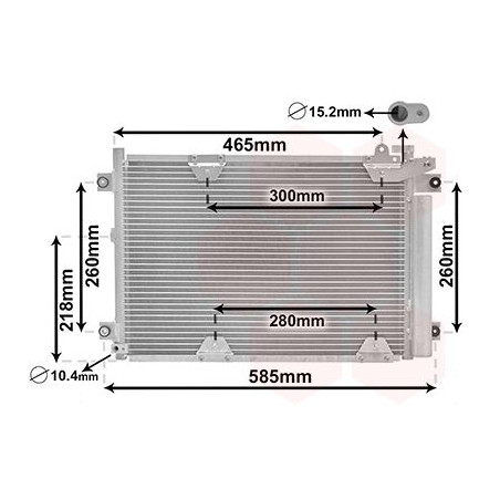 Condenseur avec bouteille