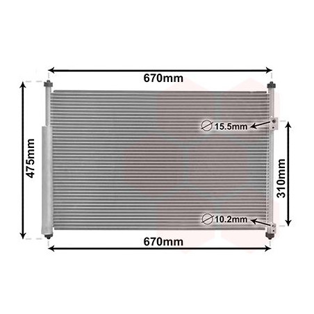 Condenseur avec bouteille