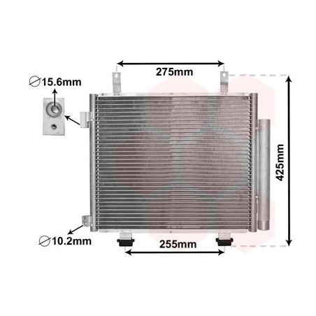 Condenseur avec bouteille