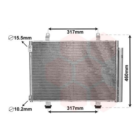 Condenseur avec bouteille
