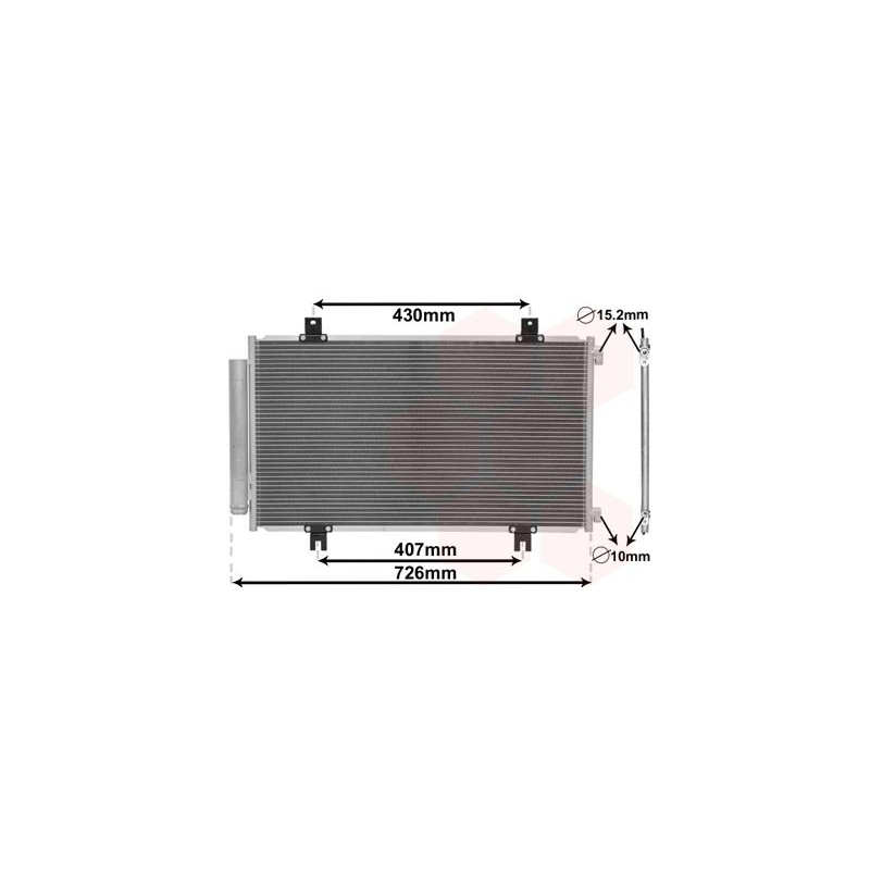 Condenseur avec bouteille