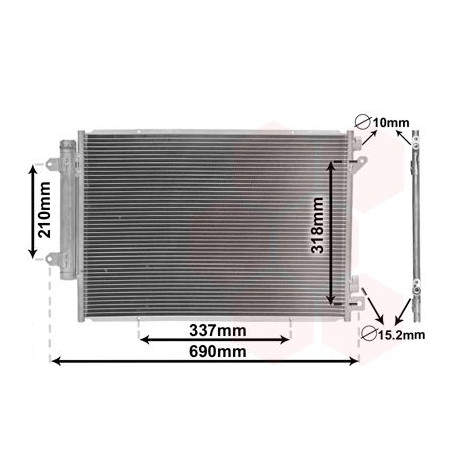 Condenseur avec bouteille