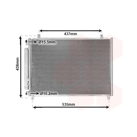 Condenseur avec bouteille