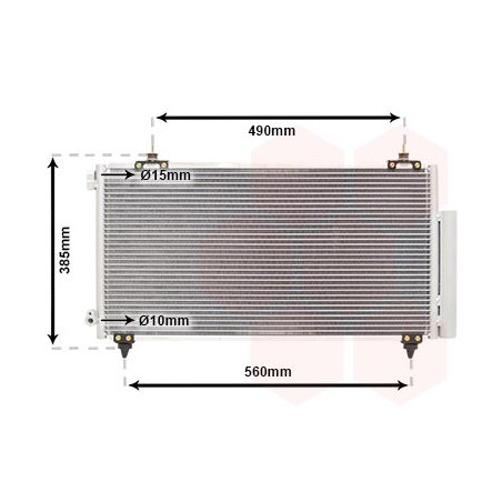 Condenseur avec bouteille