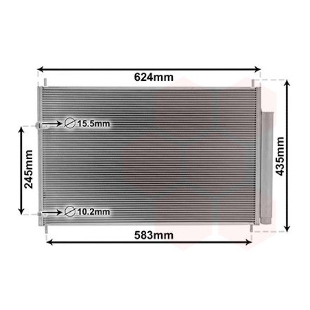 Condenseur avec bouteille