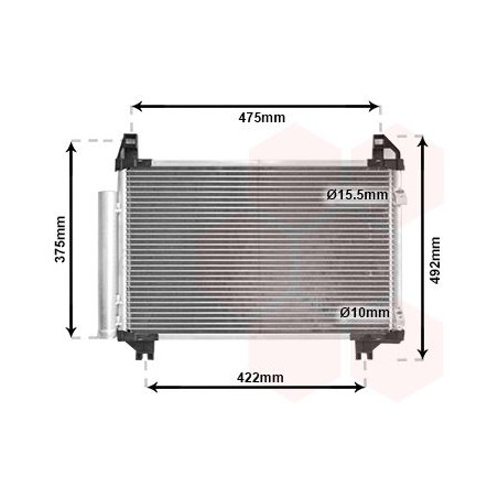 Condenseur avec bouteille