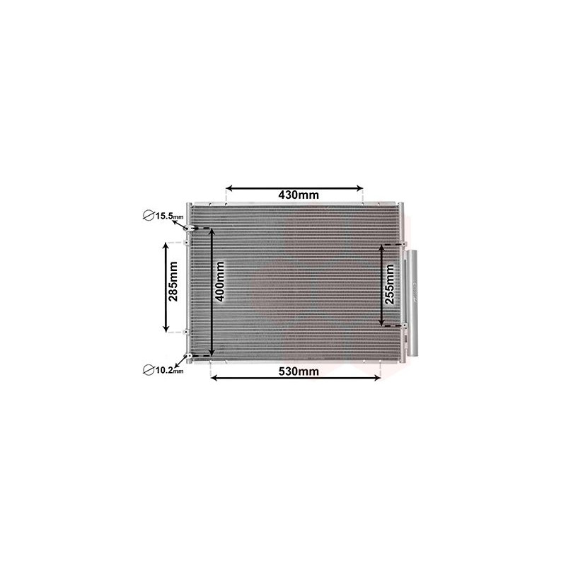 Condenseur avec bouteille