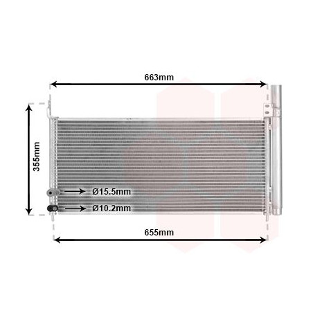Condenseur avec bouteille