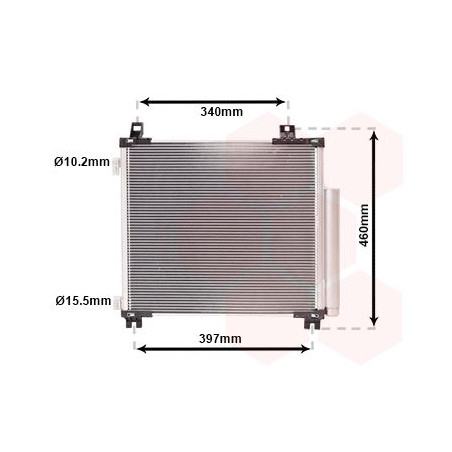 Condenseur avec bouteille