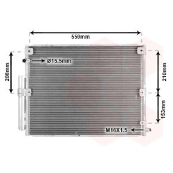 Condenseur avec bouteille