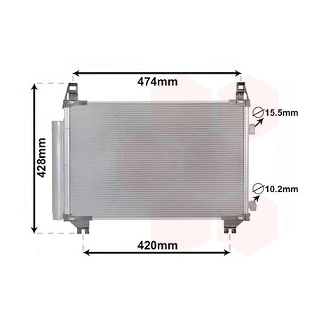 Condenseur avec bouteille