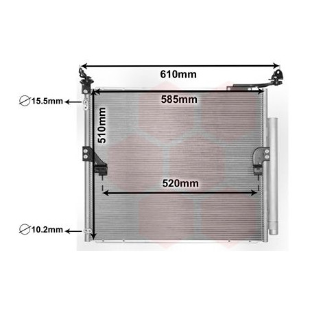 Condenseur avec bouteille