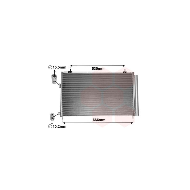 Condenseur avec bouteille