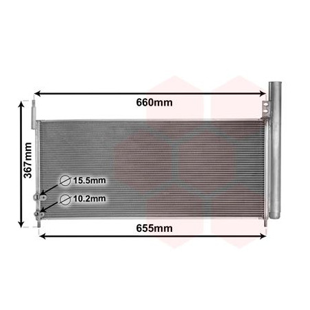 Condenseur avec bouteille