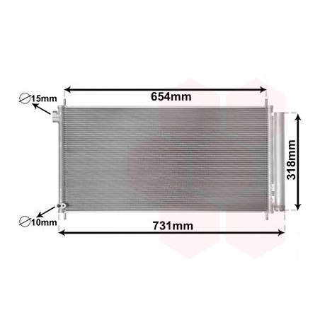 Condenseur avec bouteille