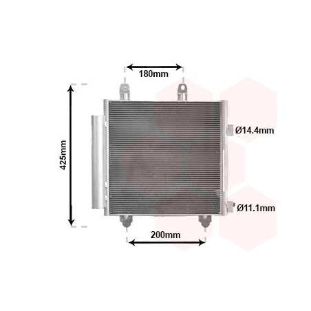 Condenseur avec bouteille