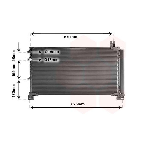 Condenseur avec bouteille