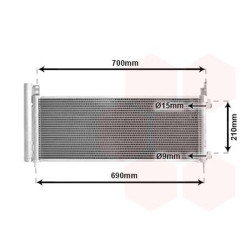 Condenseur avec bouteille