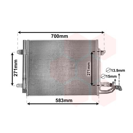 Condenseur avec bouteille