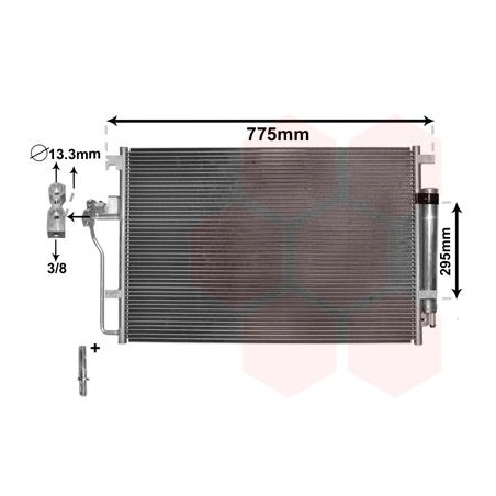 Condenseur avec bouteille