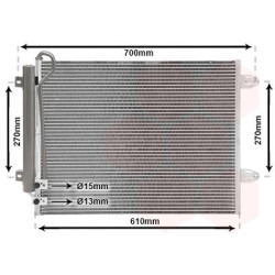 Condenseur avec bouteille